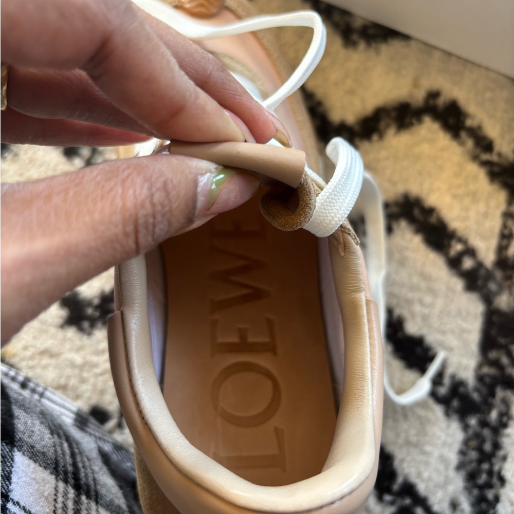 LOEWE Ballet Runner Sneakers – Size 38 – Neutral/Tan - Picture 6 of 6